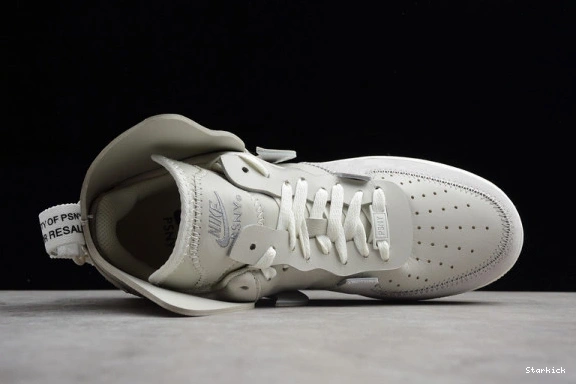 PSNY 1 HIGH NIKE X GREY FORCE AIR AO9292-001 0903